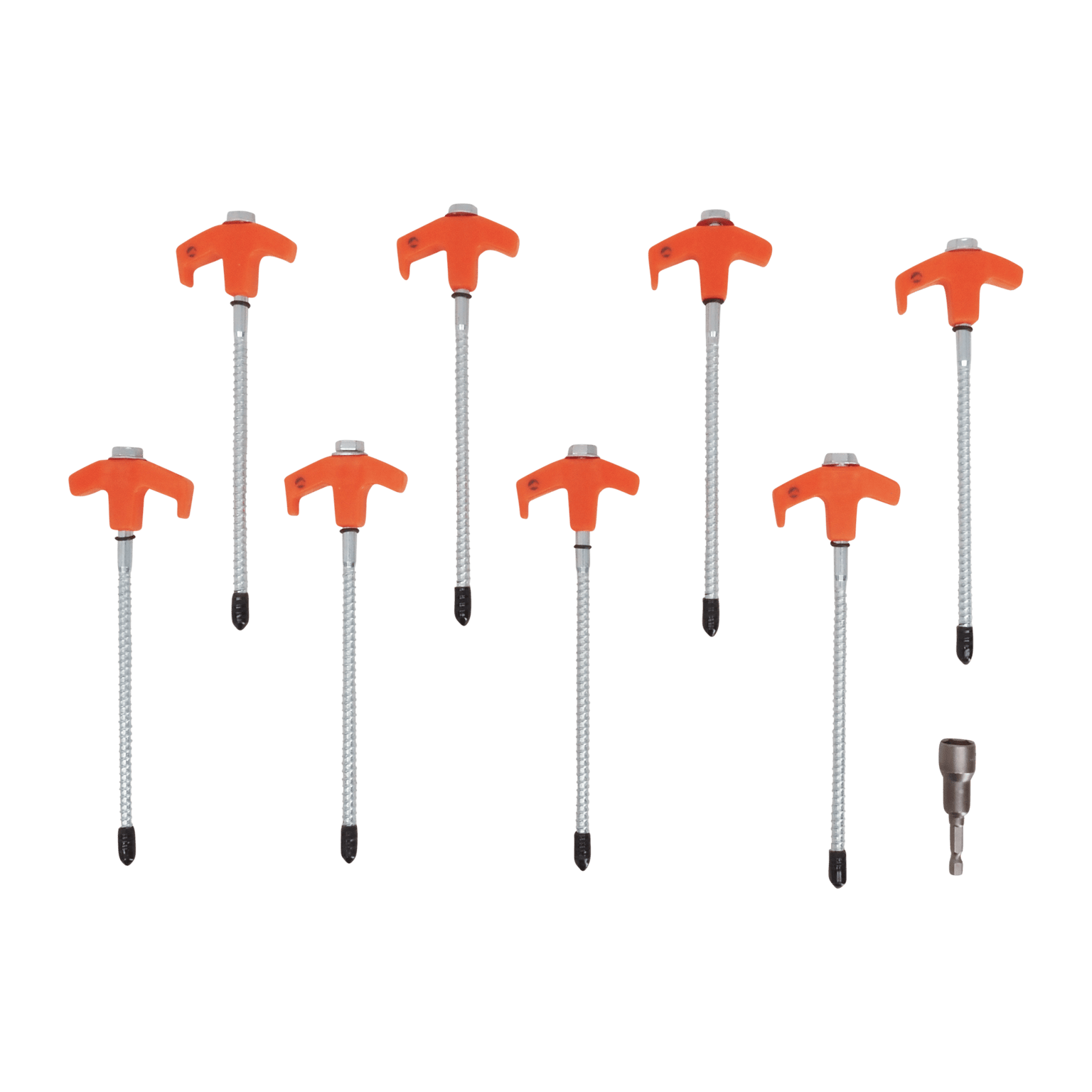 Stormberg Screwstake Lavo 8шт, Колышки для палатки
