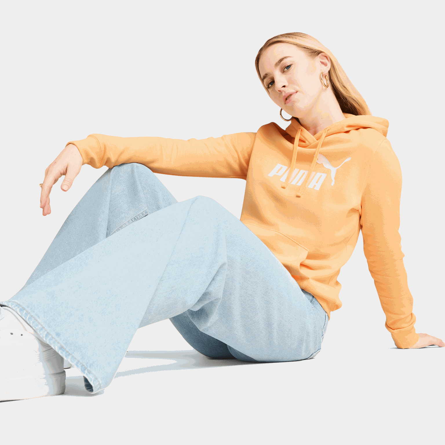 ESS No. 1 Logo Hoodie Fleece, naisten huppari - full image 1