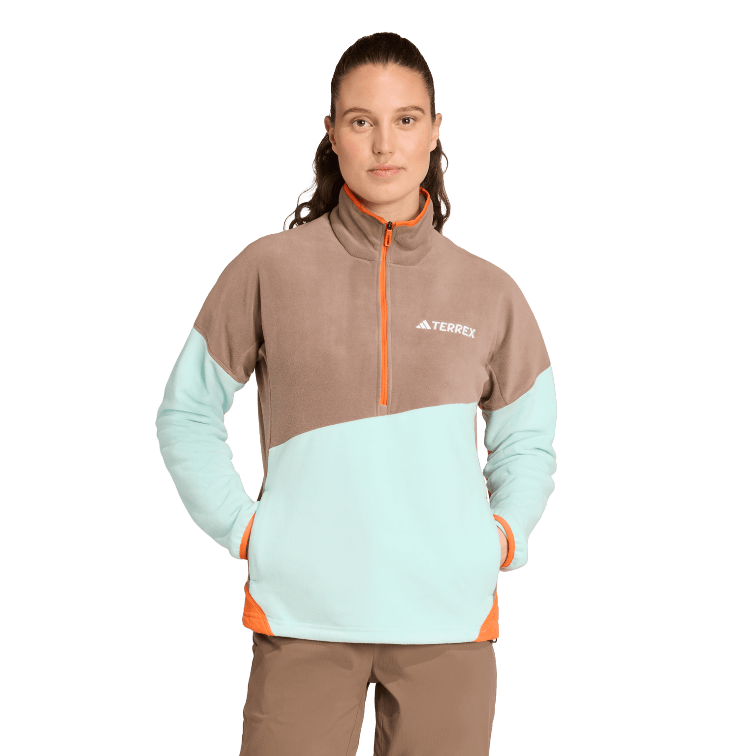 adidas Terrex Multi Climawarm Fleece Anorak, женская флисовая куртка