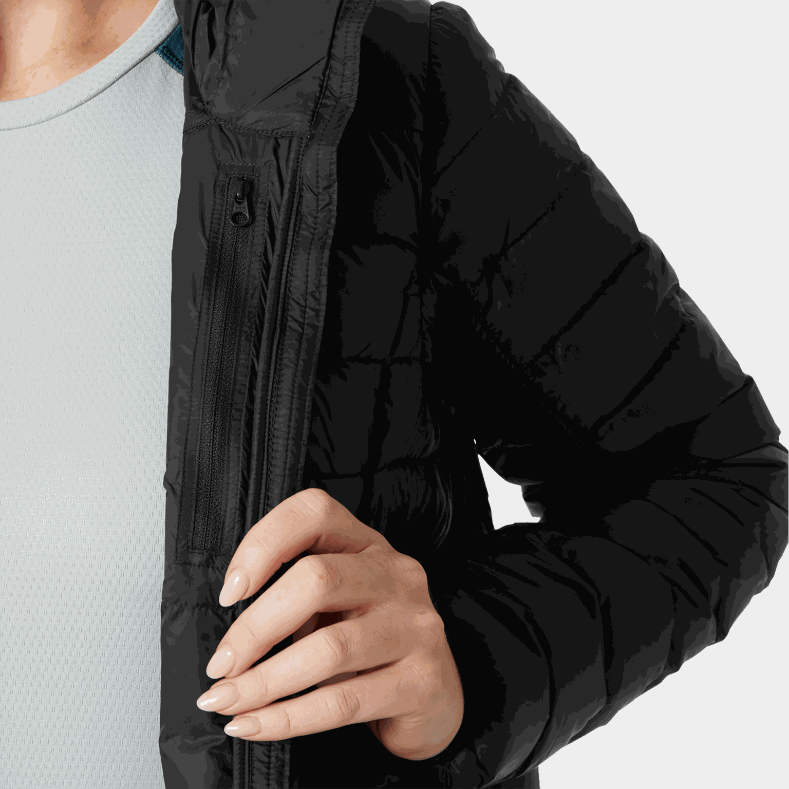 Verglas Hooded Down 2.0, naisten untuvatakki - full image 3