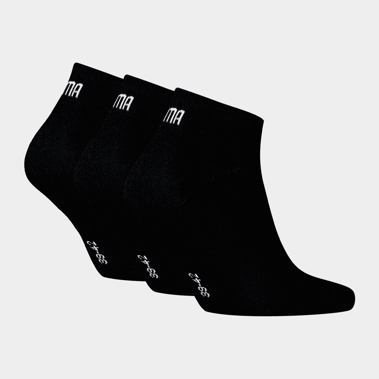 Sneaker Sock Plain 3-Pack, nilkkasukat - full image 2