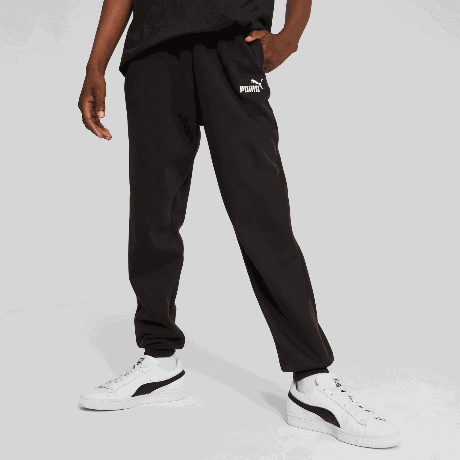 Essential No. 1 Logo Sweatpants FL B, nuorten collegehousut - full image 1
