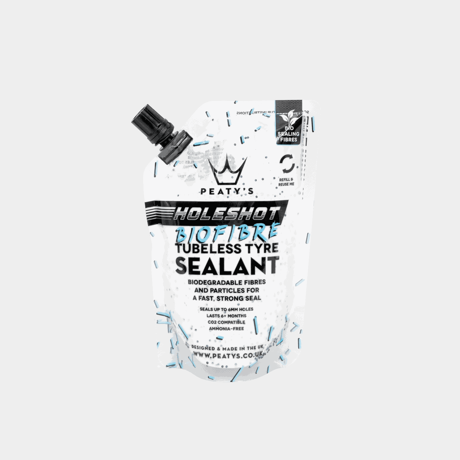 Holeshot BioFibre Sealant 120ml, tiivistysaine, renkaan tiivistysaine - full image 1