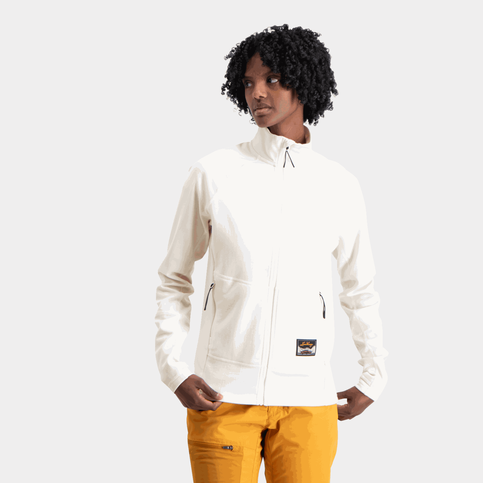 Tived Merino Full Zip nisten villatakki - full image 1