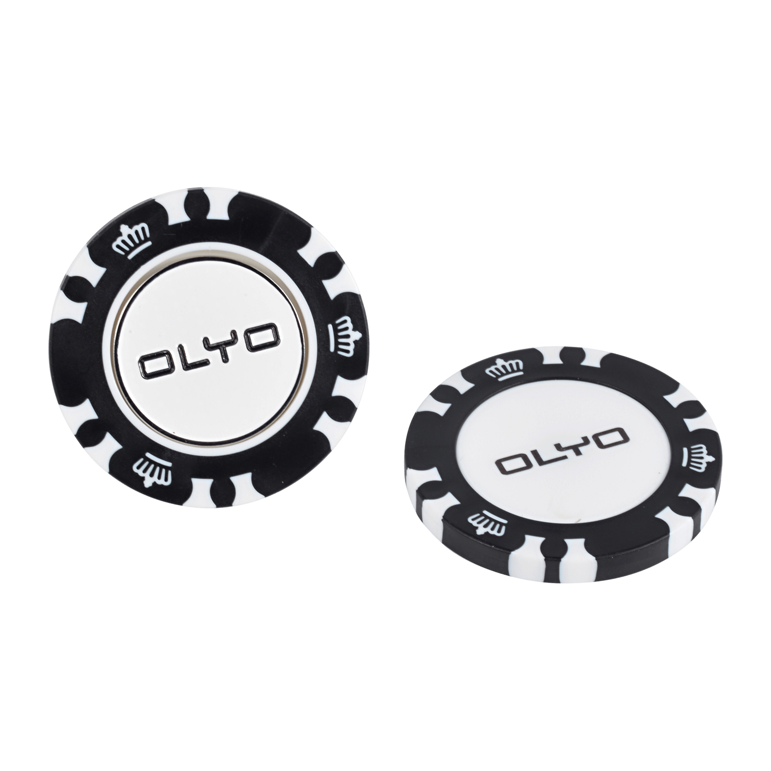 Olyo Poker Chip Marker, 2 шт., шариковые маркеры