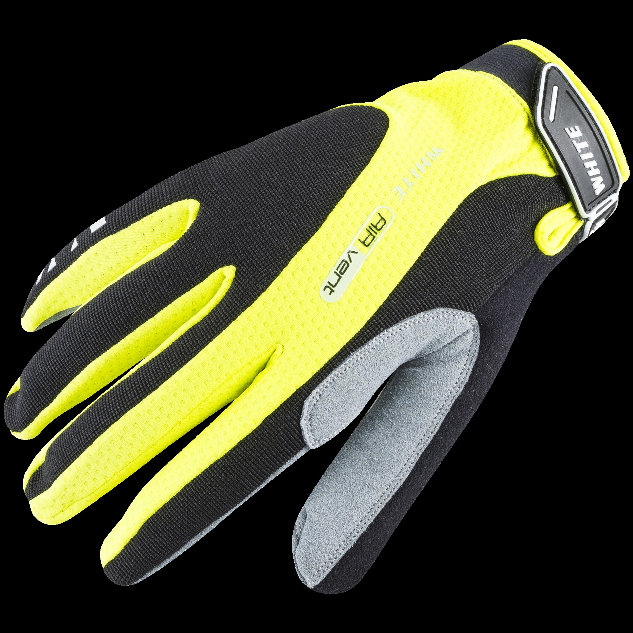 White Rollerski Glove Long Finger 25, перчатки для катания на роликовых лыжах