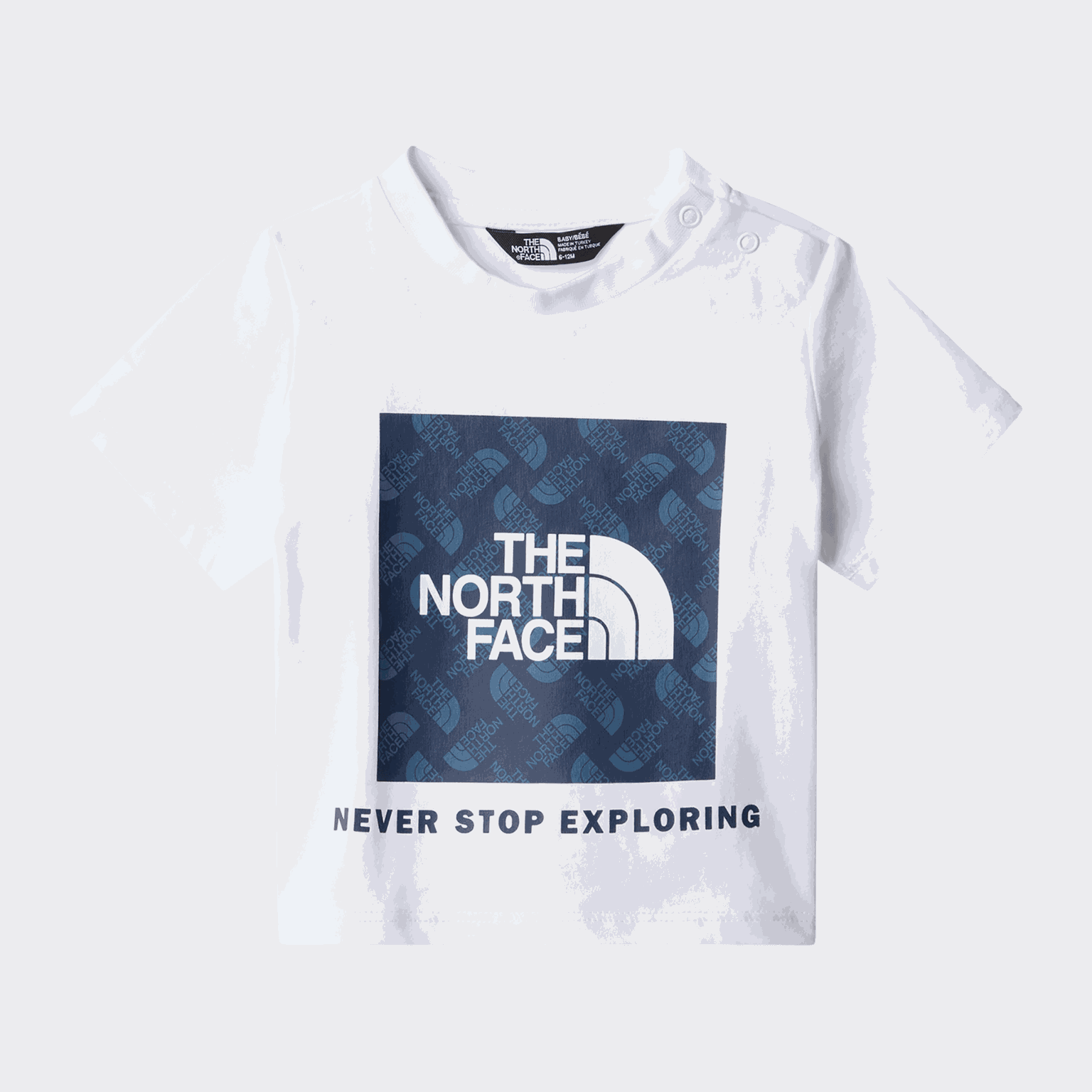 Baby S/S Box Infill Print Tee - full image 1