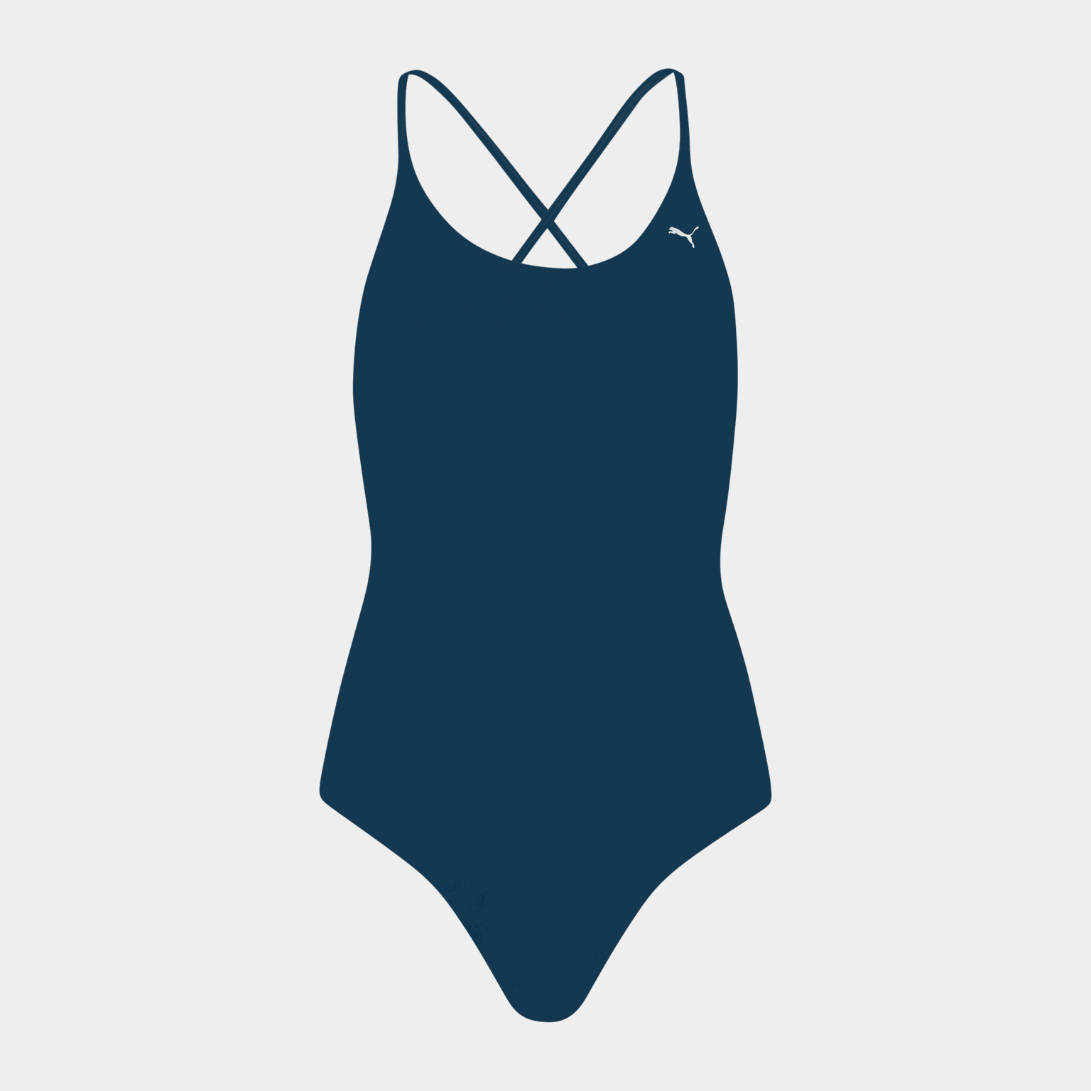 Swim V-Neck Crossback Swimsuit 1P, naisten uimapuku - full image 1
