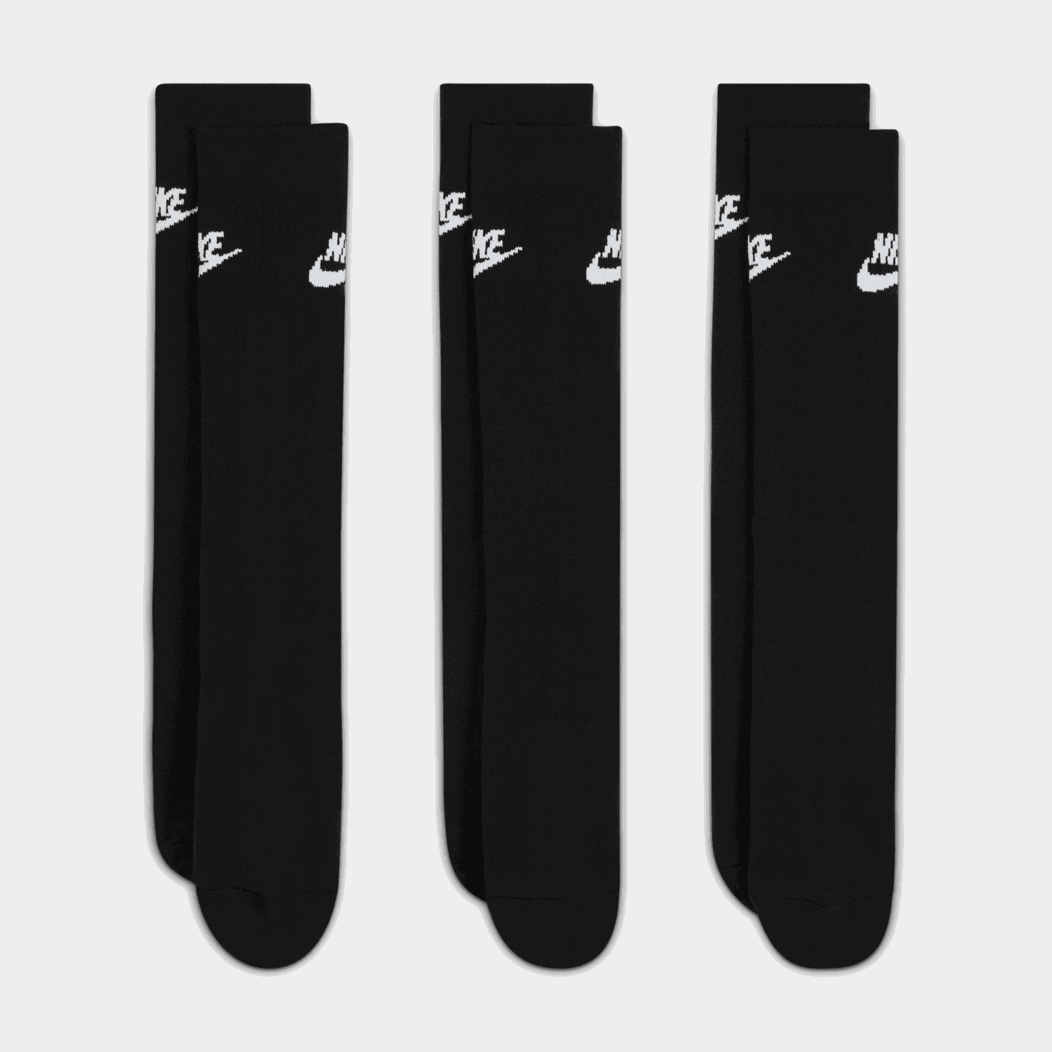 3PK Essential Crew Sock, sukat - full image 2