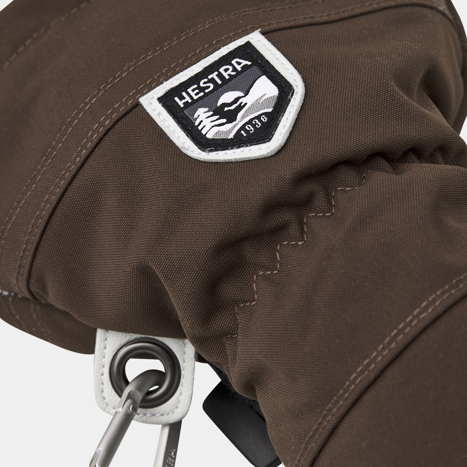 Alpine Glove Army leather Heli ski - 5 finger 25/26, lasketteluhanskat - full image 3