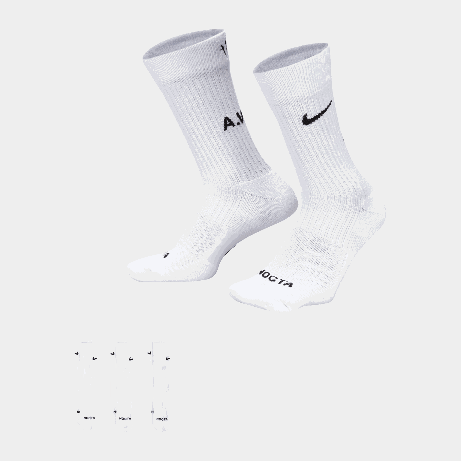 U Snkrsox Crew 3Pr-160 Nocta, sukat, unisex - full image 1
