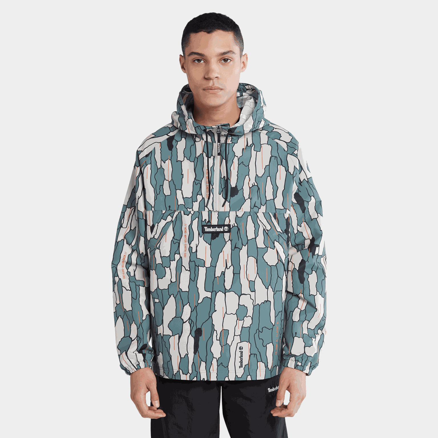 Anorak Camo Jck, miesten anorakki - full image 2