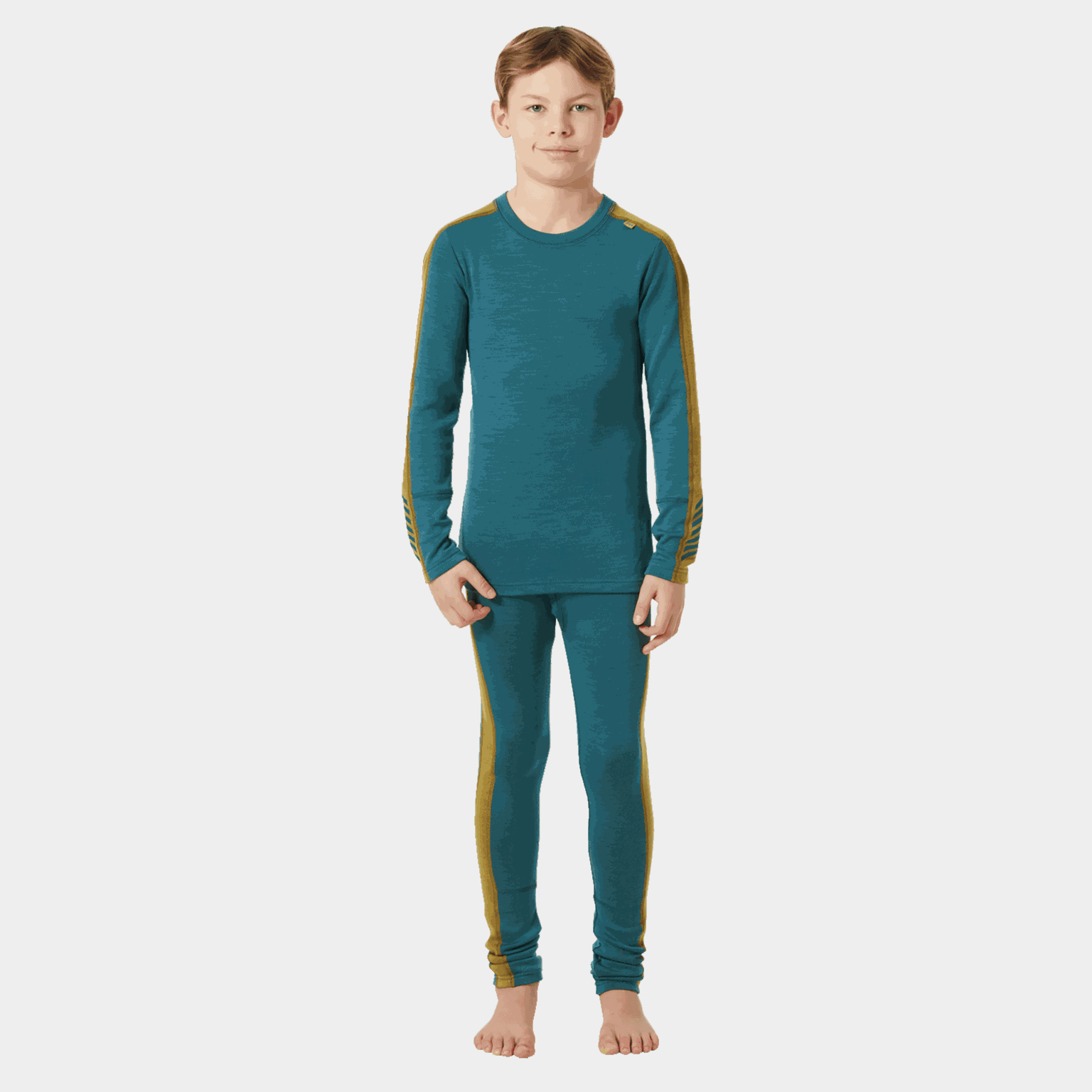 LIFA Merino Midweight Set, nuorten villakerrasto - full image 3
