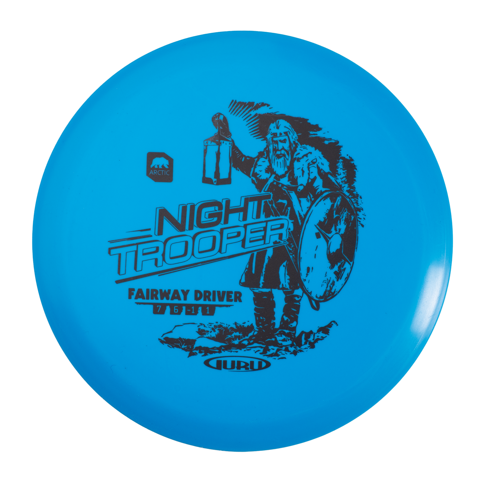 Guru Arctic Line Driver Night Trooper, 150-165г, водитель фрисби-гольфа