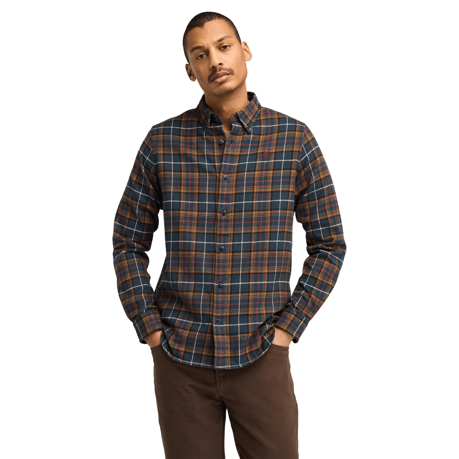 Timberland Midweight Flannel Check, фланелевая рубашка