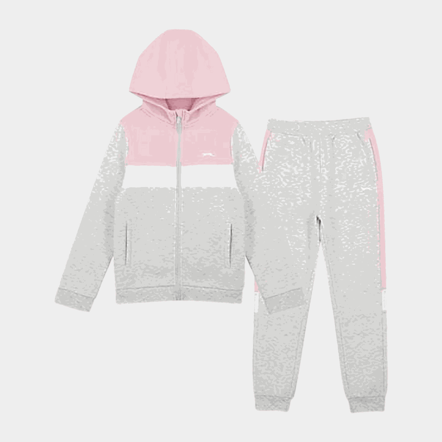 Fleece Full Zip Track Suit, nuorten collegeasu - full image 1