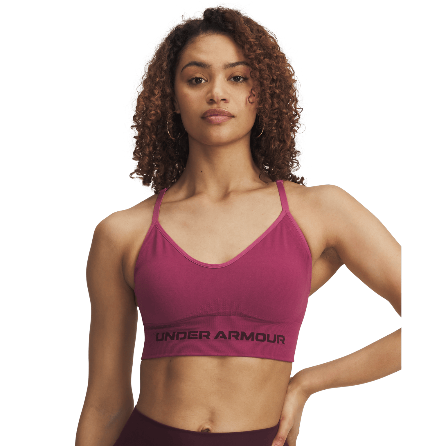Under Armour Vanish Seamless Low Bra, женский спортивный бюстгальтер