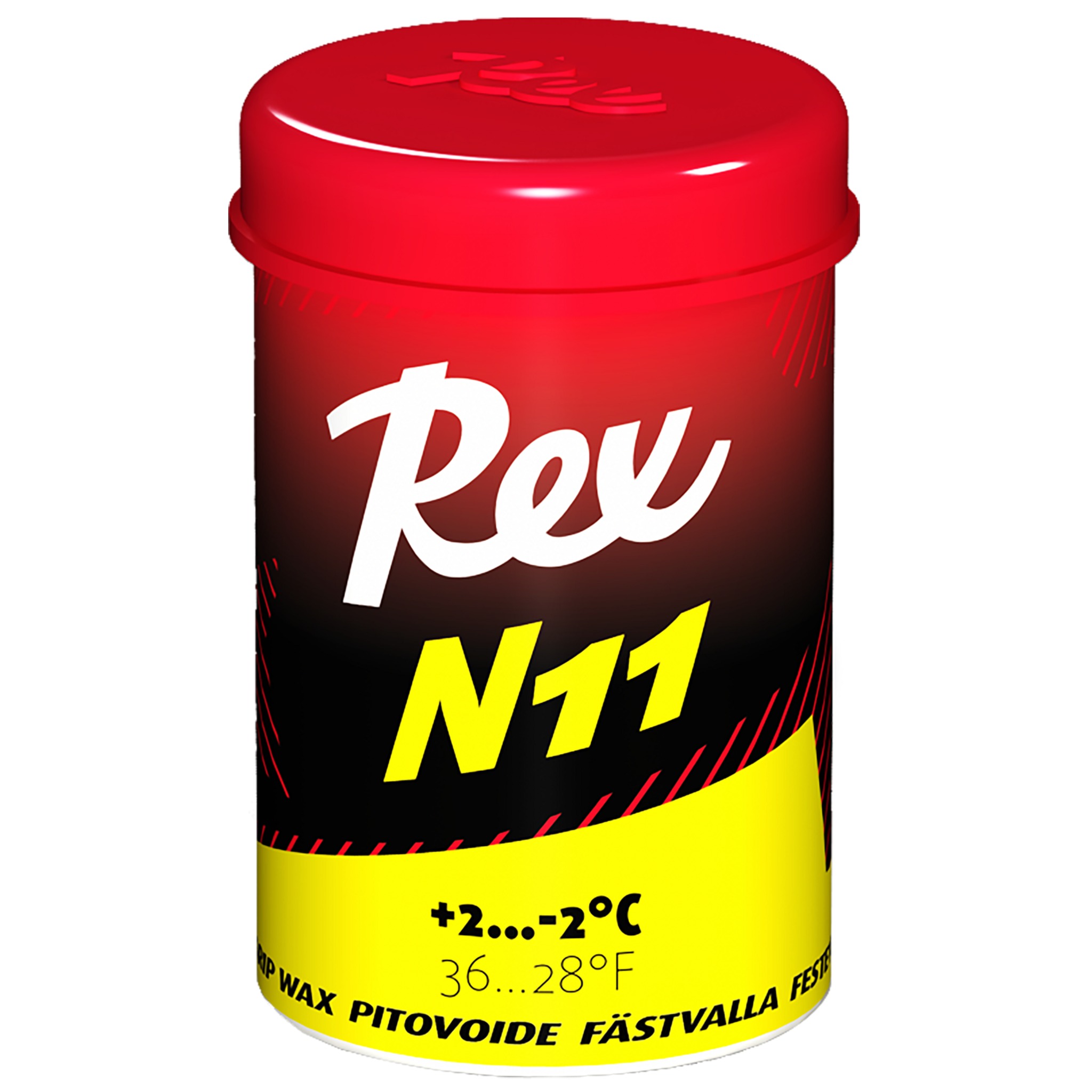 REX Racing Grip 136 N11 желтая N-line +2/-2?C 23/24, ручка кремовая