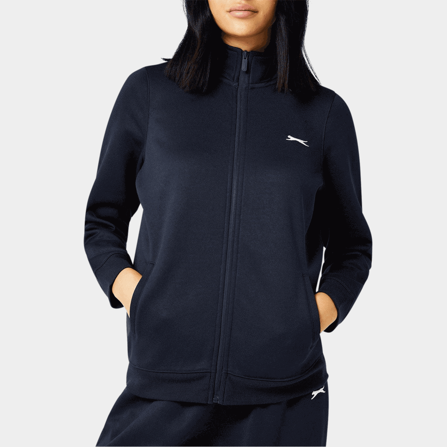 Fitted Zip Through Jacket, naisten takki - full image 2