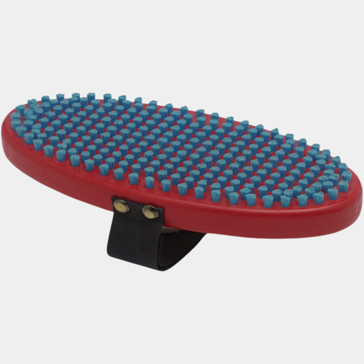 Brush T0160O Oval, Blue Nylon 23/24, soikea harja hieno nailon sininen - full image 1