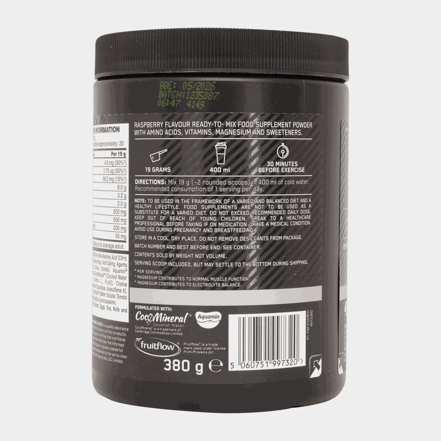 Platinum Pump Pre-workout, pre-workout-jauhe - full image 3