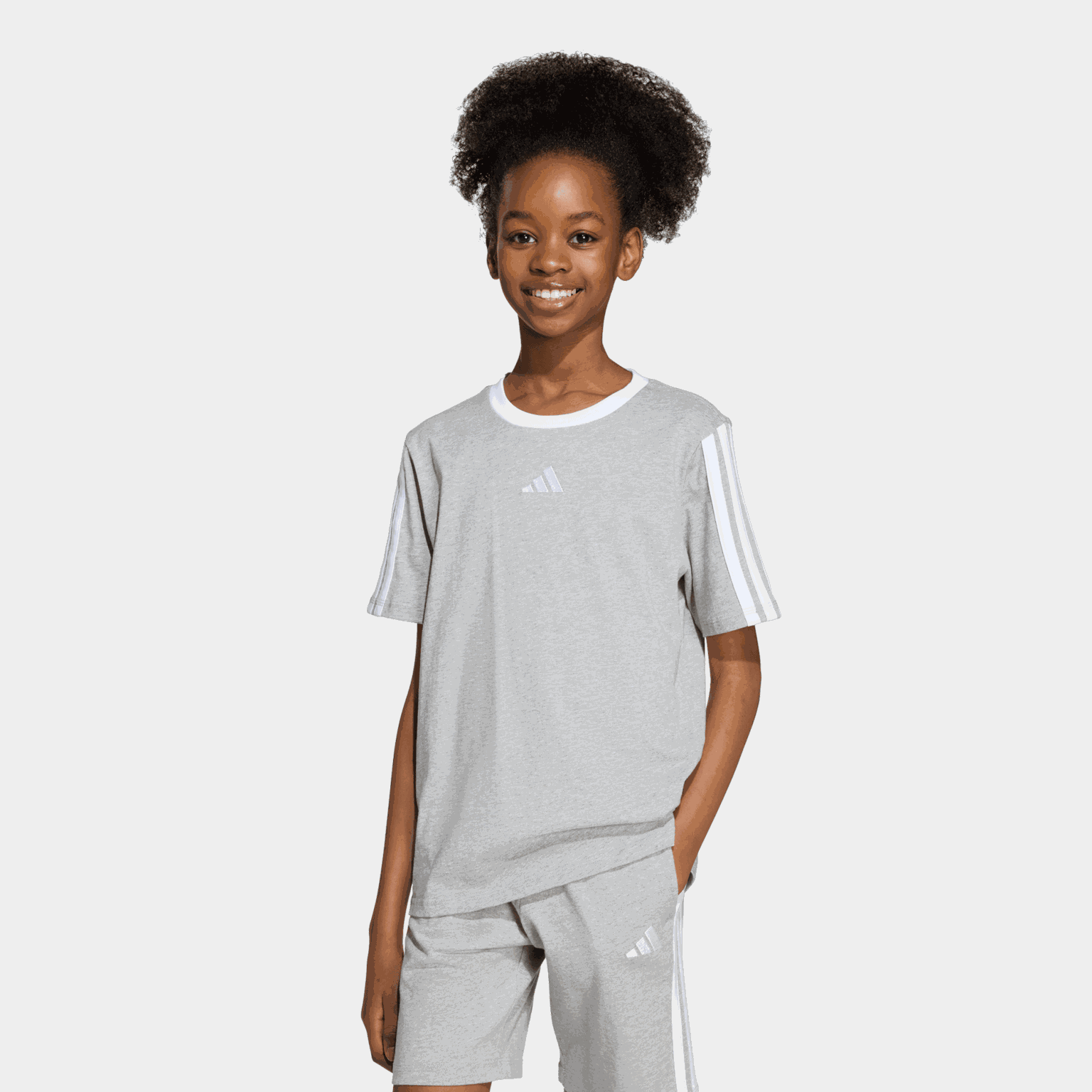 3-Stripes Ess Tee, nuorten t-paita - full image 1