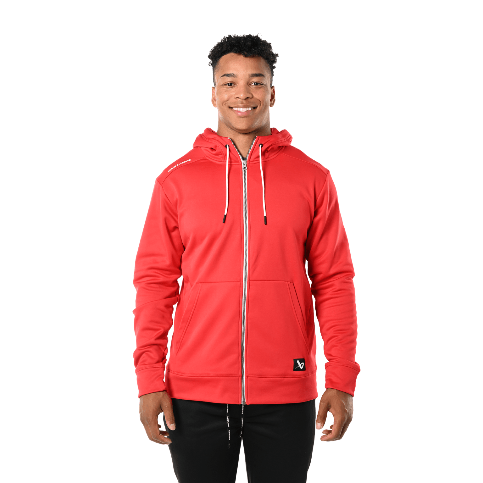 Bauer S23 Team Fleece Zip Hoodie 25/26, толстовка для взрослых
