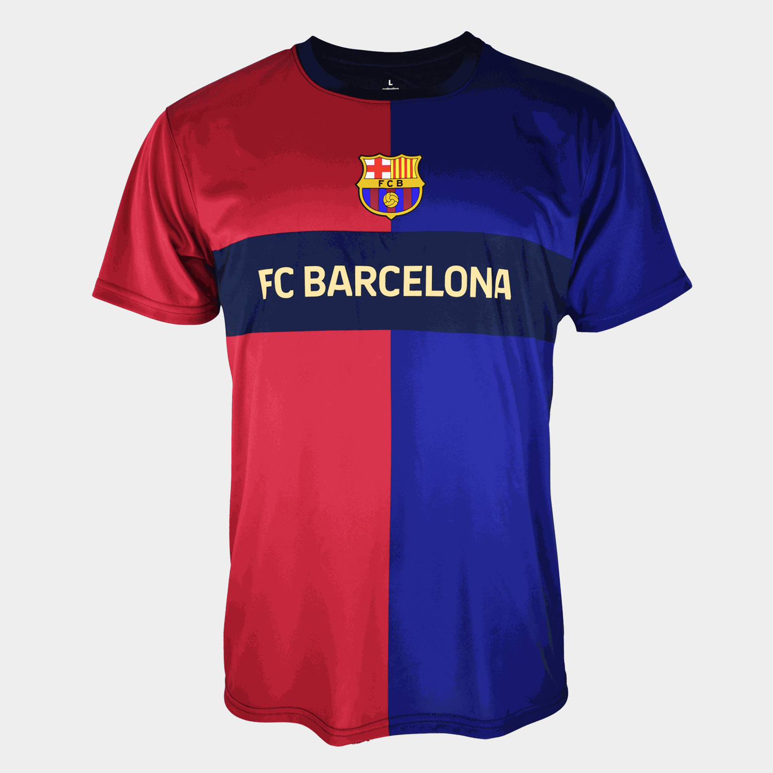 Barcelona Poly Tee Fan, jalkapallopaita - full image 1