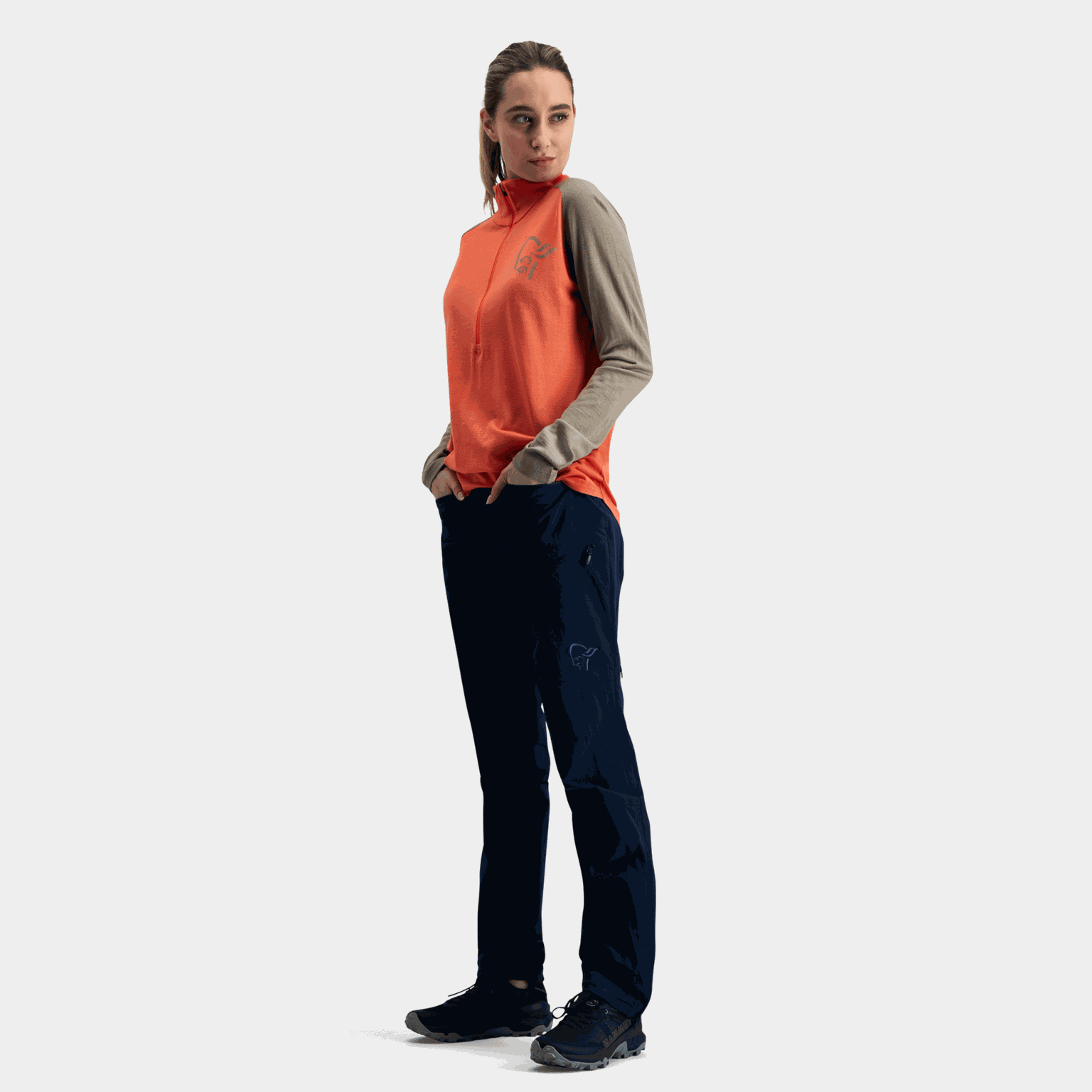 Femund Flex1 Lightweight Pants naisten softshellhousut - full image 3