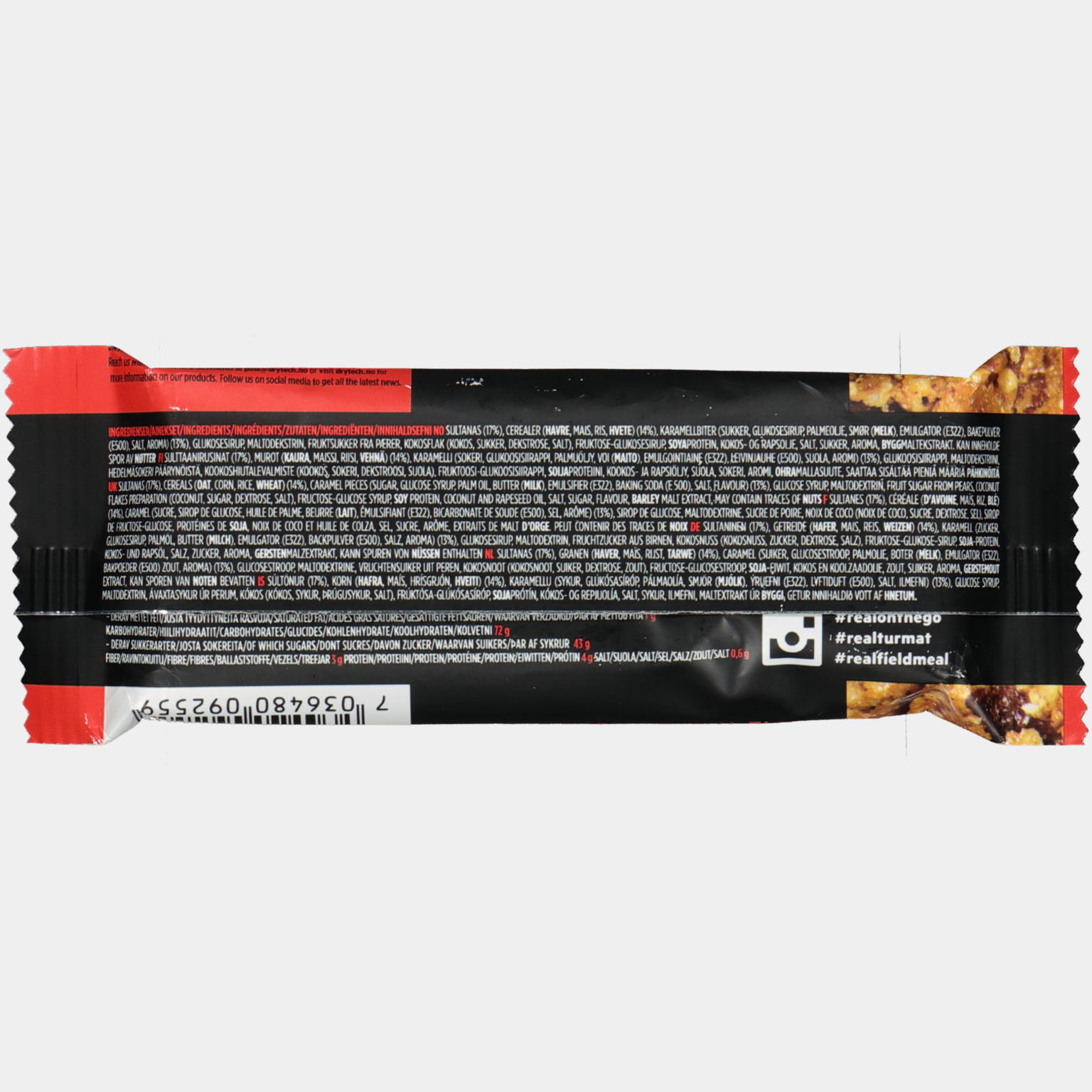 OTG Energy bar Caramel, energiapatukka - full image 2