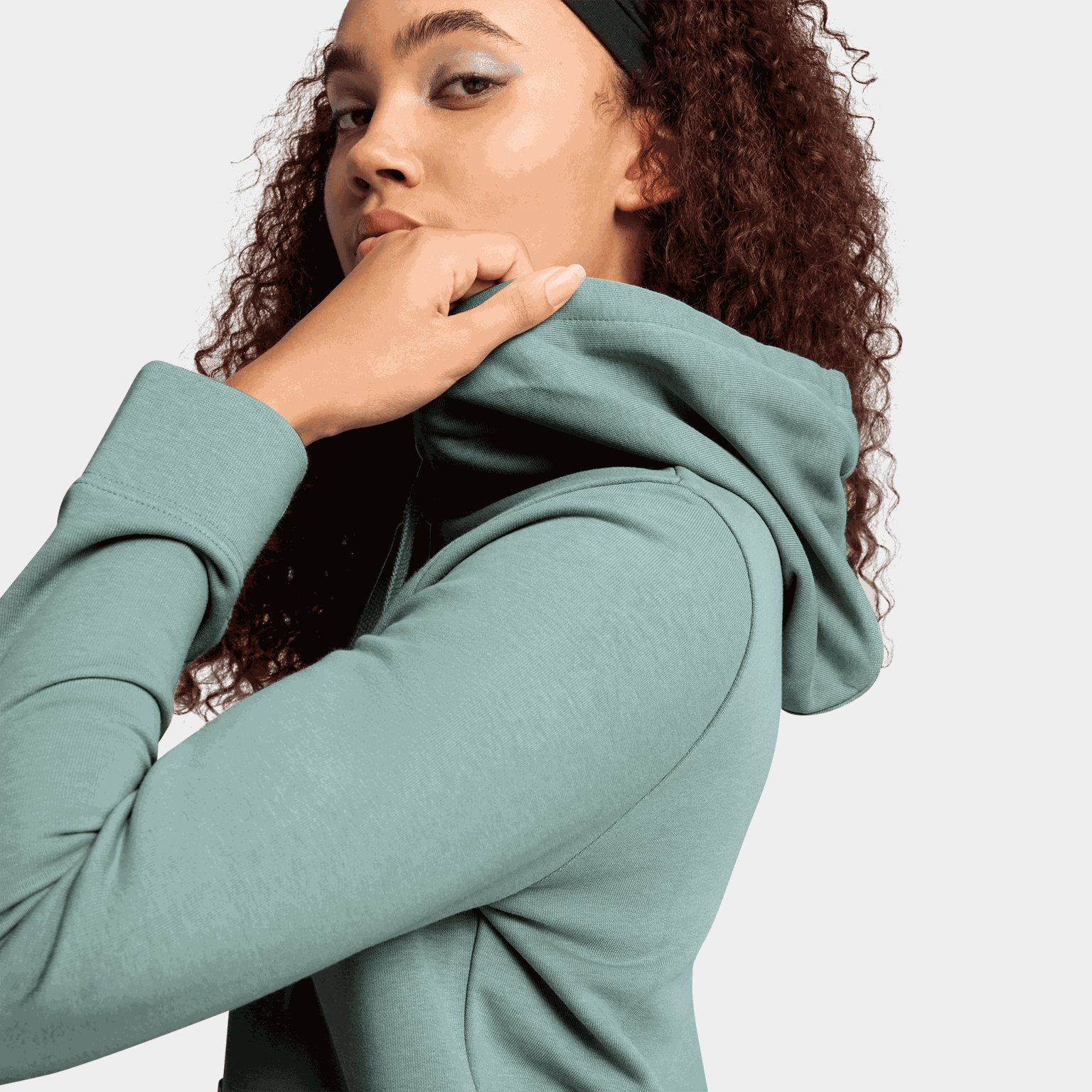 ESS Metallic Hoodie, naisten huppari - full image 4