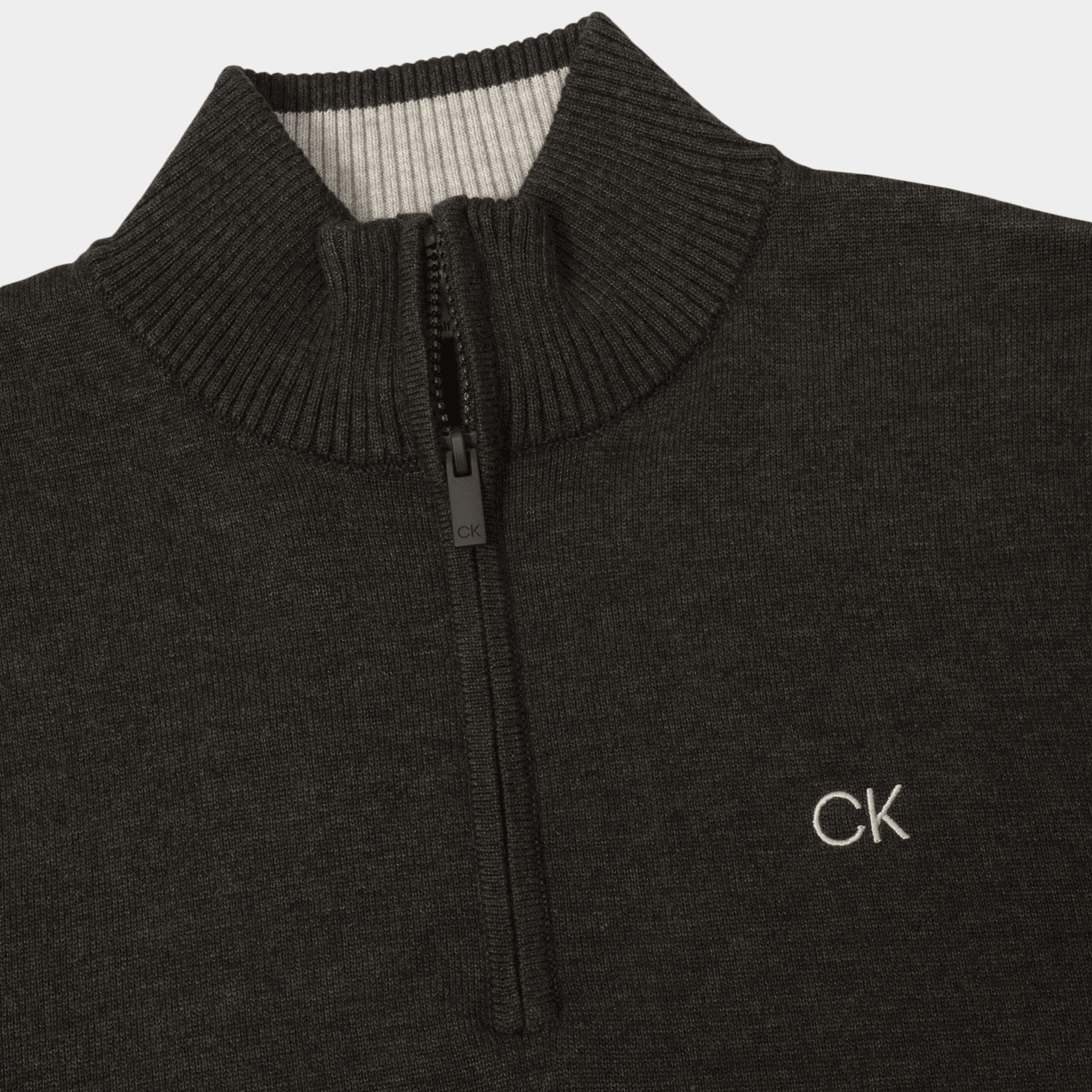 Elmwood Half Zip Sweater Black, miesten paita - full image 3