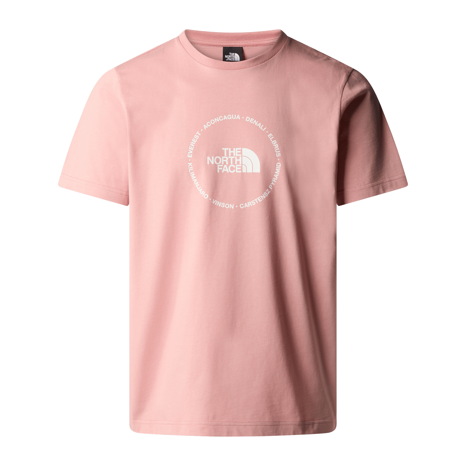 Футболка The North Face Circle с логотипом из нержавеющей стали