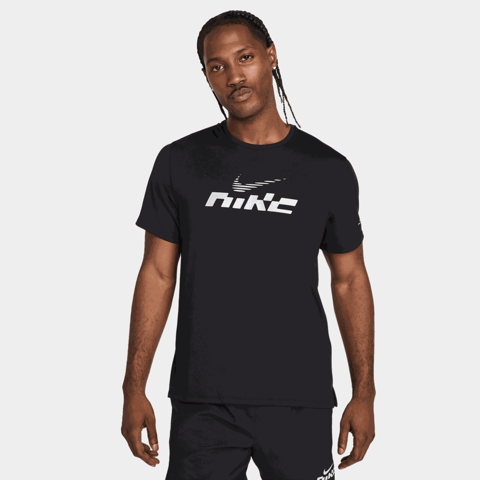 Dri-FIT UV Miler Flash Short Sleeve, miesten treenipaita - full image 1