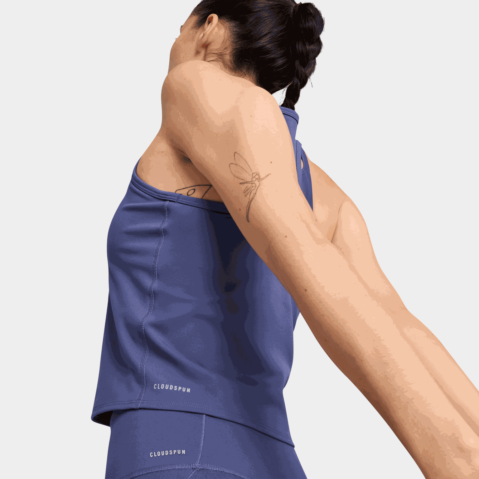 Cloudspun Mesh 2In1 Tank, naisten hihaton treenipaita - full image 4