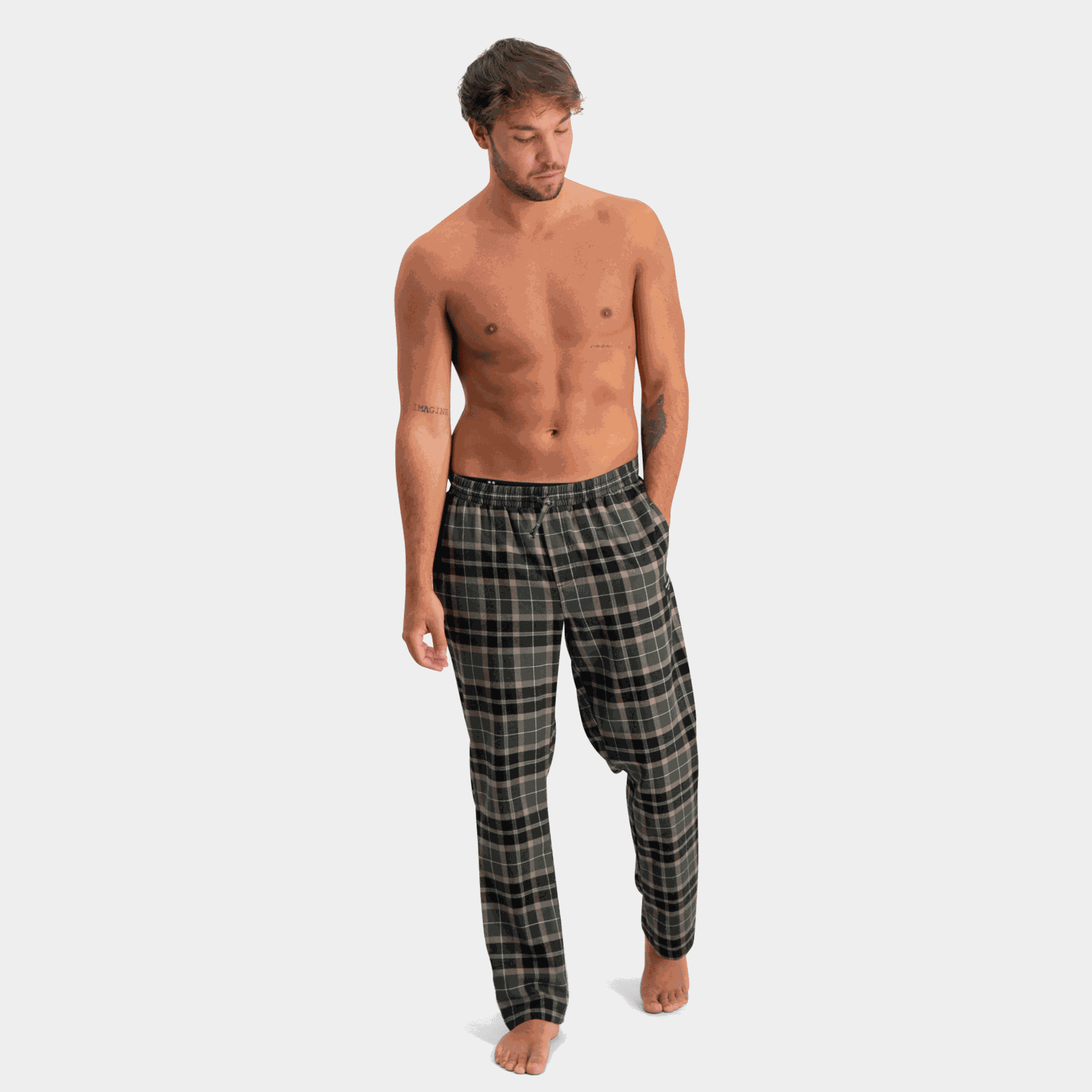 Core Flannel Pyjama Pant, miesten pyjamahousut - Vapaa-Ajan Housut ...