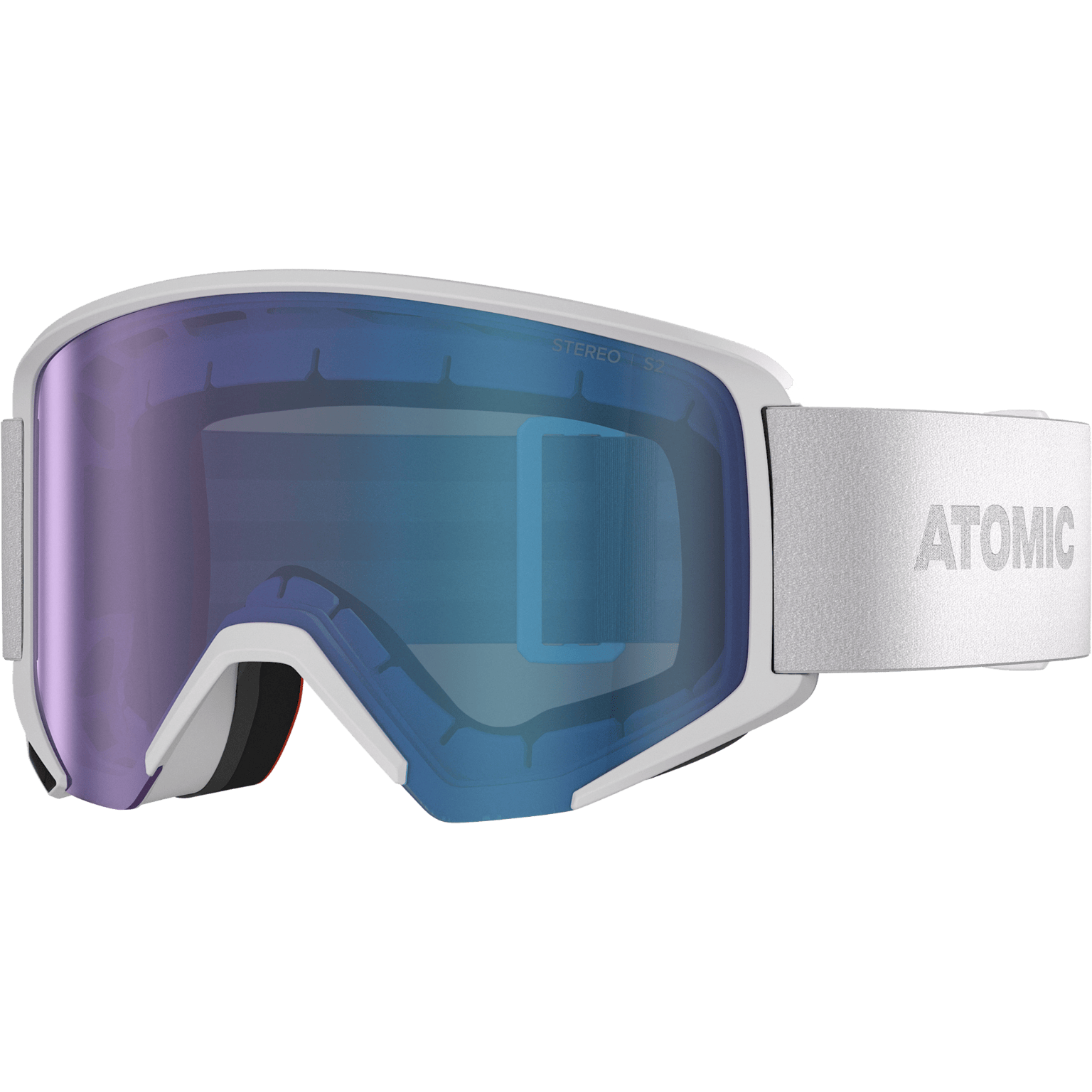 Atomic Alpine Goggles Savor L Stereo White 25/26, очки для катания на лыжах и сноуборде, унисекс