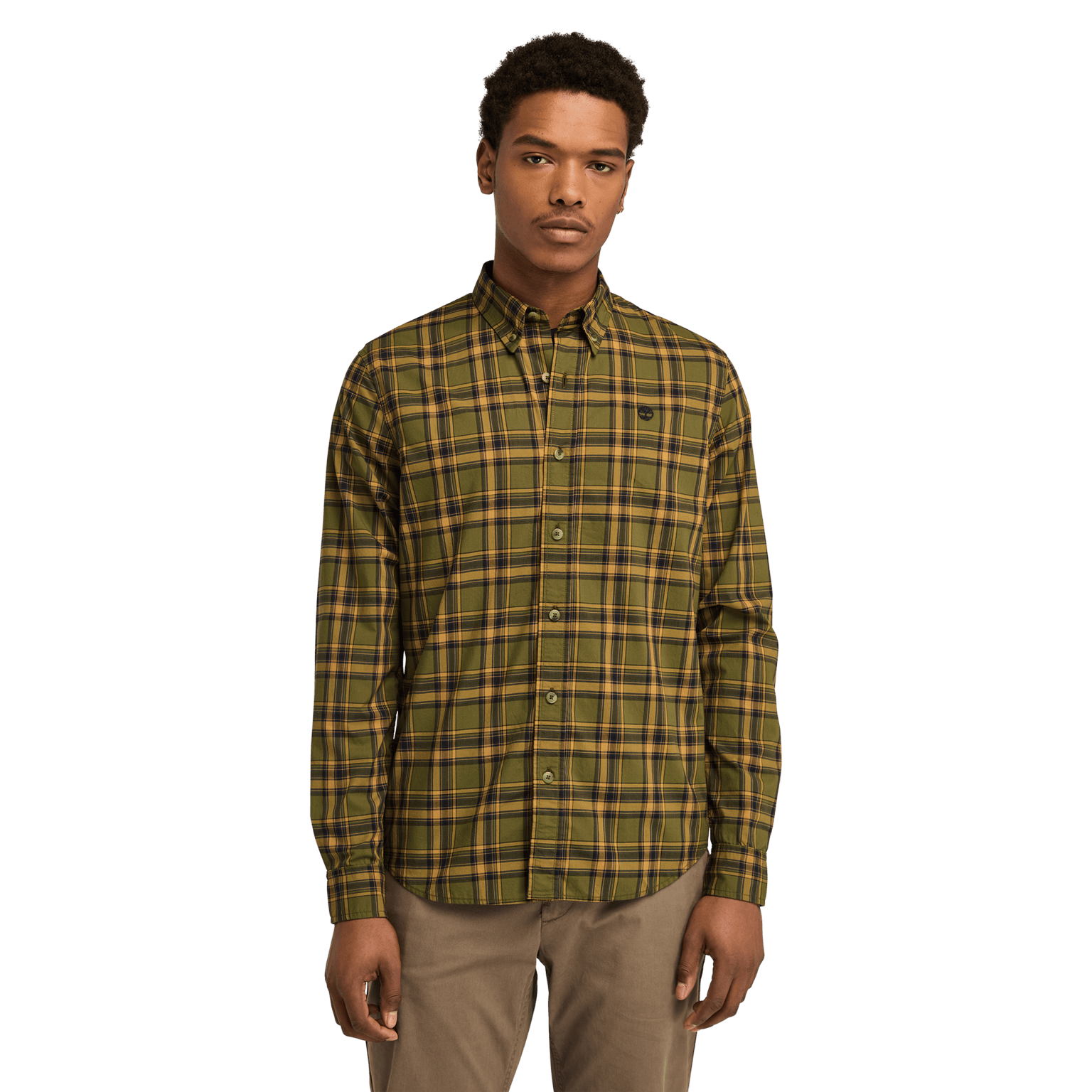 Рубашка Timberland Stretch Poplin Check Sh