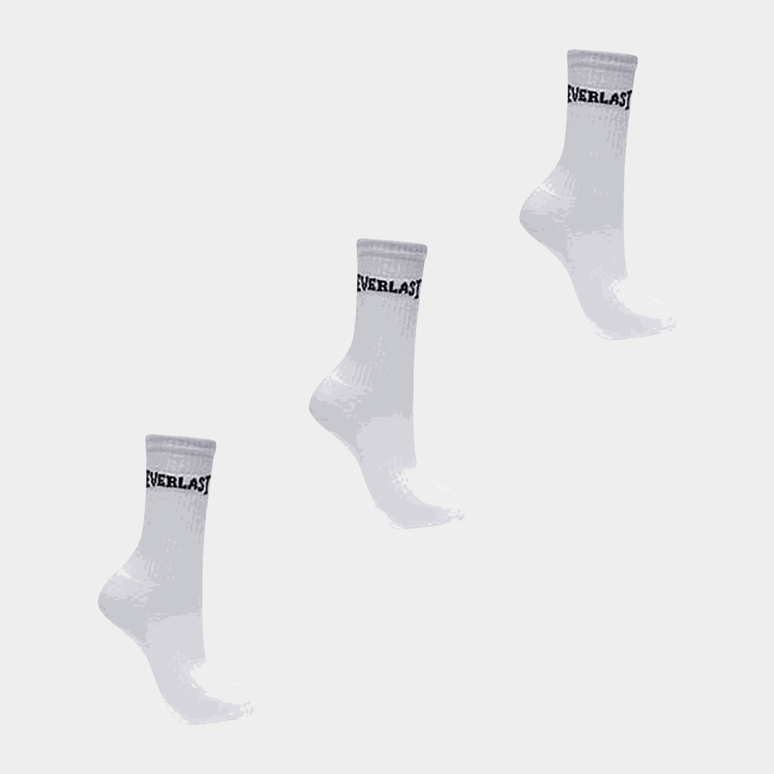 Crew Sock 3Pk, naisten sukat - full image 1