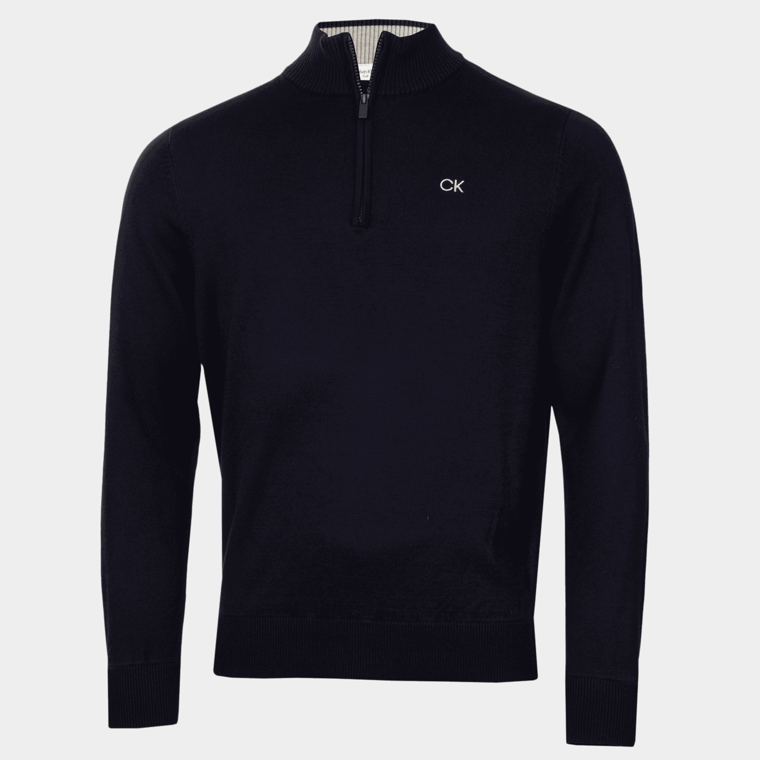 Elmwood Half Zip Sweater Black, miesten paita - full image 1