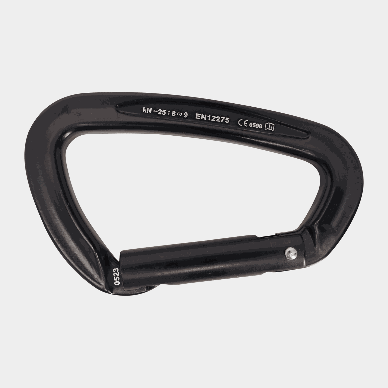Sliq Straight Gate Carabiner, karabiinihaka - full image 2