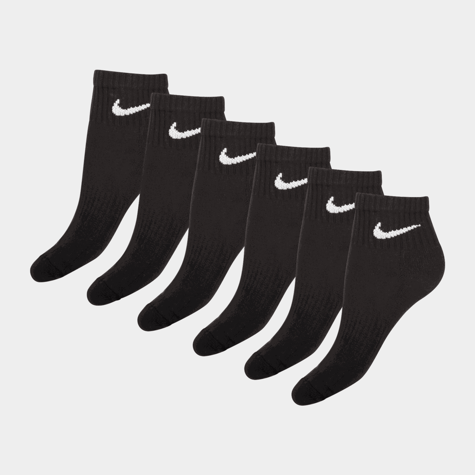 6PK Everyday Cushioned Training Socks, treenisukat - full image 1