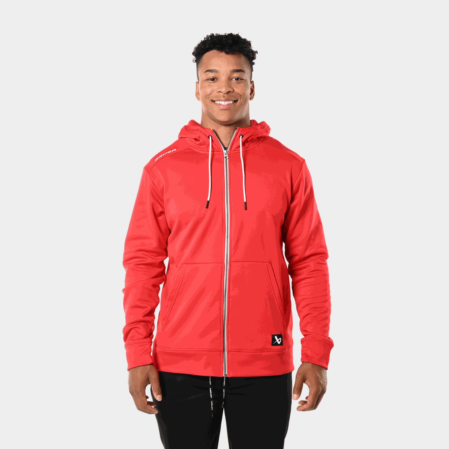 S23 Team Fleece Zip Hoodie 25/26, aikuisten huppari - full image 2