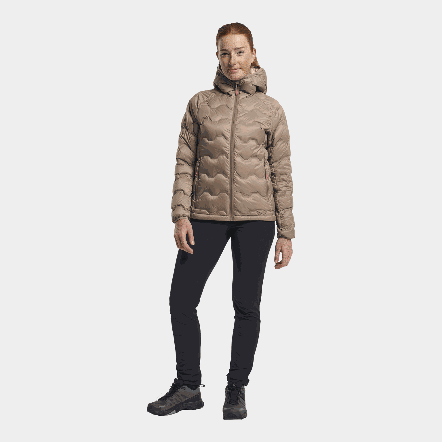 Miyabi Hood Down Jacket, naisten untuvatakki - full image 4