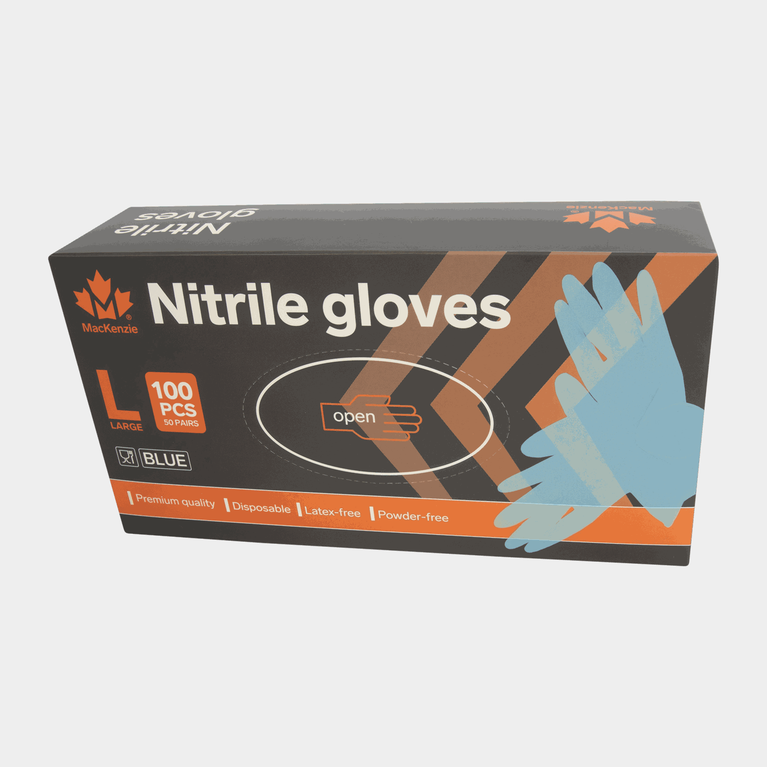 Nitrile Glove 50 Pair, kertakäyttöiset nitriilikäsineet - full image 2