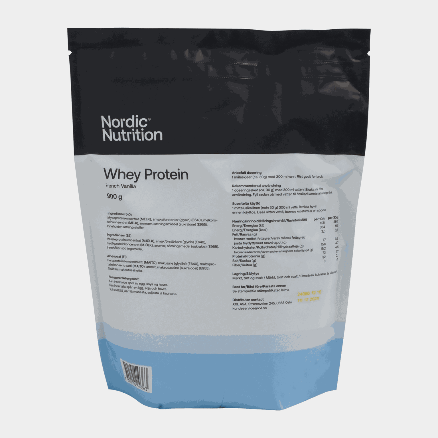 Whey Protein - Vanilla 900 g, proteiinijauhe - full image 4