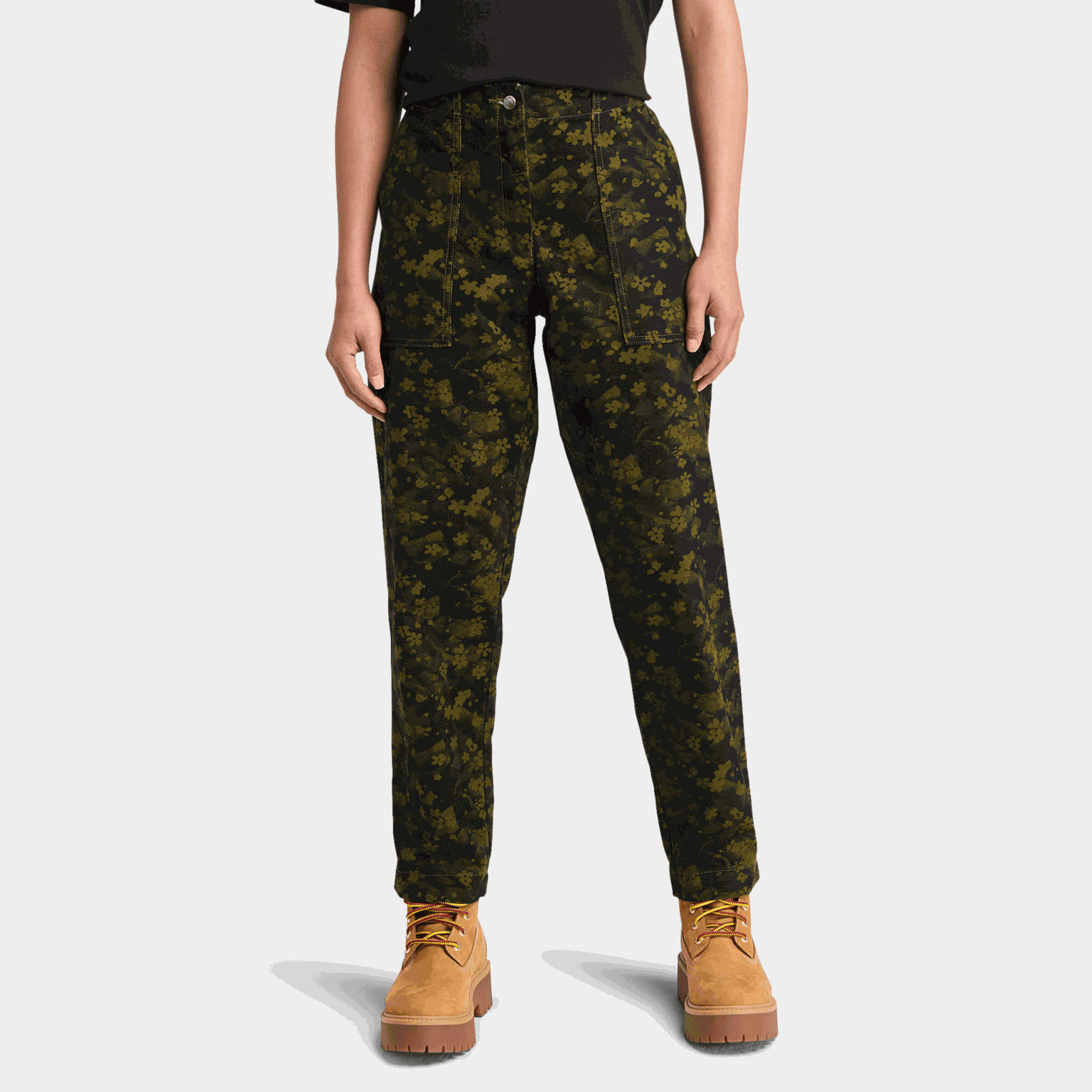 Printed Pant, naisten housut - full image 1