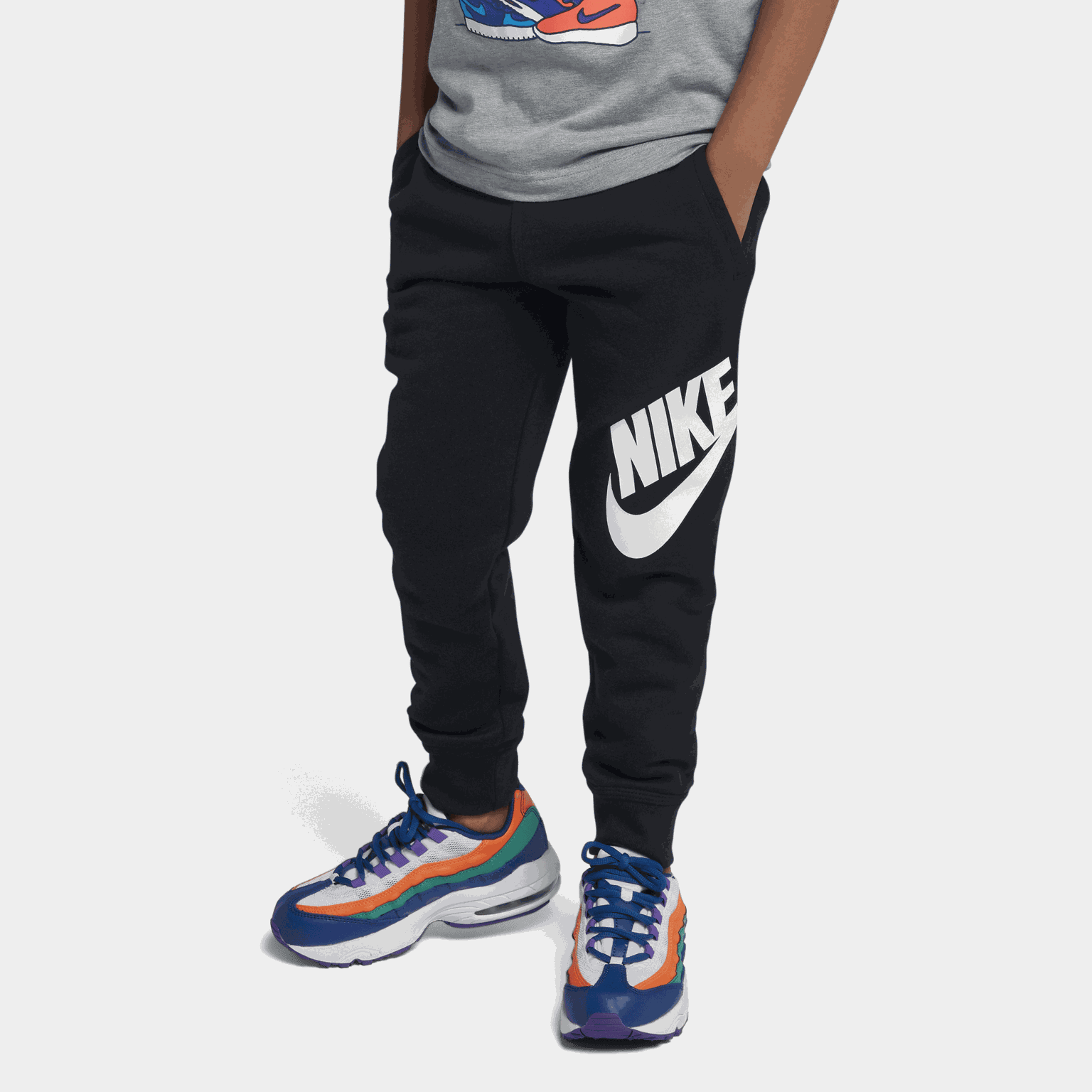 Logo Jogging Cuff Pant, lasten collegehousut - full image 1