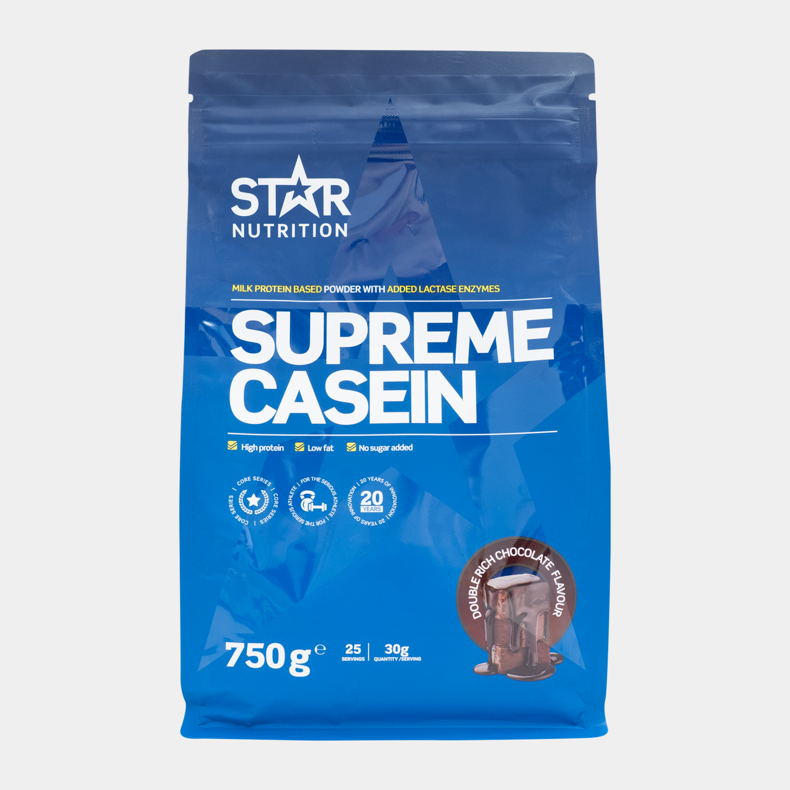 Supreme Casein 750 g, proteiinijauhe - full image 1