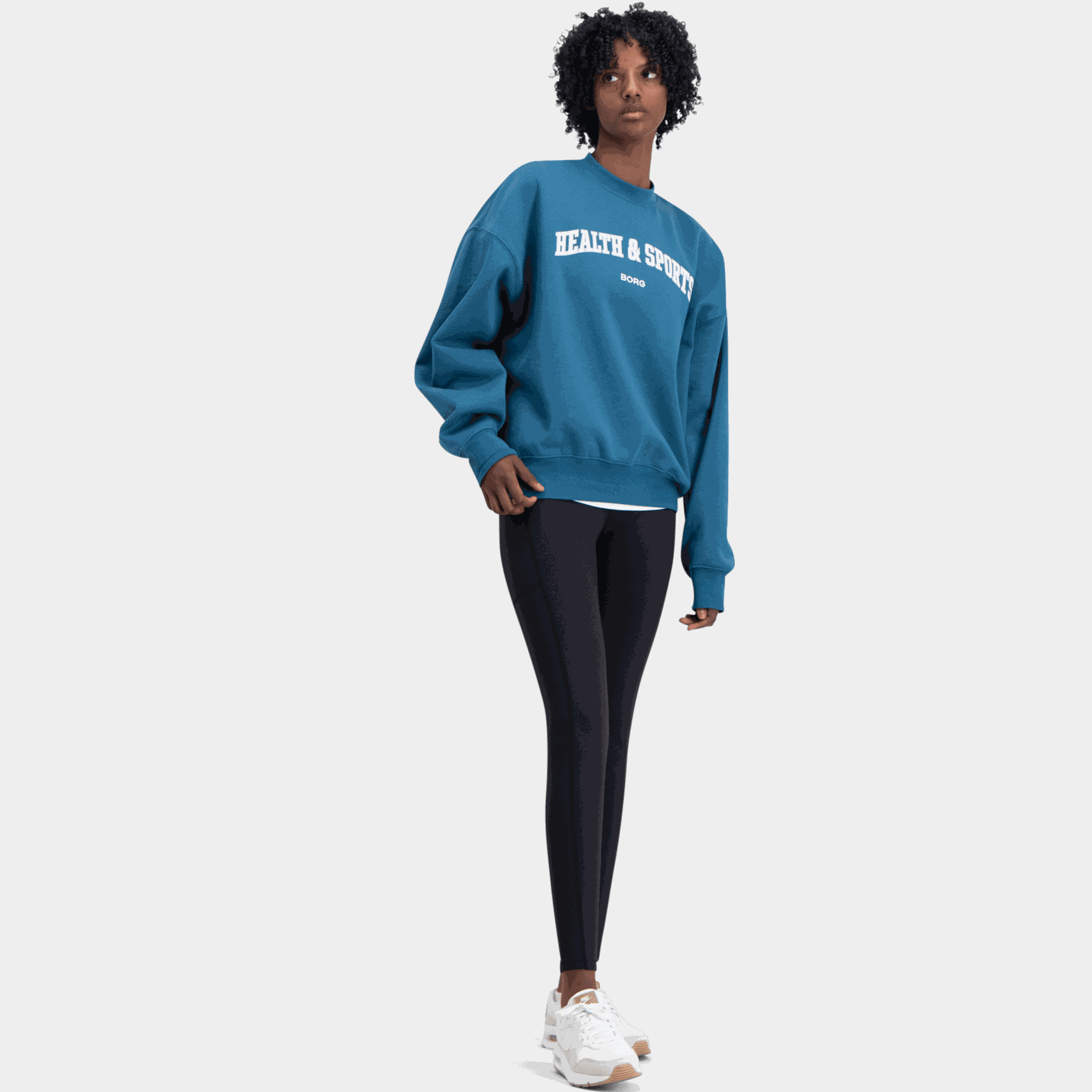 Studio Oversized Crew, naisten collegepaita - full image 4